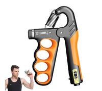 Renforcement des mains pour exercices de préhension - Entraîneur de préhension réglable | Pince manuelle pour comptage électronique de 5 à 100 kg pour hommes et femmes, équipement pour l'entraînement