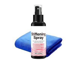 Renforcement Textile pour Artisanat,50 Millilitres Action Rapide, Non Gras, Longue Durée - Renforcement de Chapeau pour Mouler Les Tissus, pour Broderie Vêtements Costumes Quilting Artisanat