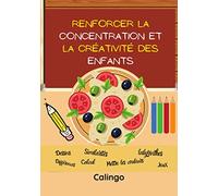 Renforcer la concentration et la créativité des enfants: Trouve les différences / Mettre les couleurs / Dessiner/ Dénombre les animaux//labyrinthe ... Détecte des similarités/Compte les objets/