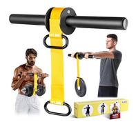 Renforceur d'avant-Bras et Rouleau de Poignet, 110 cm ou 130 cm en Nylon Ultra résistant pour Poignet et Avant-Bras avec mécanisme de Verrouillage Rapide, poignées antidérapantes durables pour
