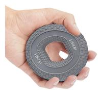 Renforceur de pince à main, entraîneur de force de l'-bras - Dispositifs de renforcement des mains d'anneau en silicone de pince de texture de pneu - Appareil de poignée compact pour hommes et femmes,