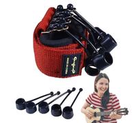 Renforceur de poignée,Civière de doigt de guitare réglable pour la main - Extenseur de main en Silicone, entraîneur de force de préhension des doigts pour améliorer la force du poignet