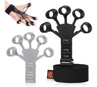 Renforceur De Poignée De Main En Silicone Pack De 2 Multicolore 1 L