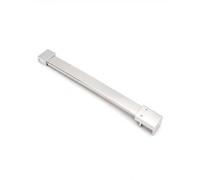 Renfort droit en inox 10 × 30 mm pour cadre de cabine de douche