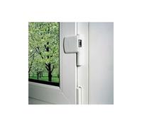 ABUS Loquet fenêtre FAS101 - Verrou supplémentaire pour paumelles - Niveau de sécurité 10 - Blanc