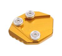 Renfort latéral Support De Pied De Moto Support Latéral D'extension De Support Pied pour Suzuki GSXR125 GSXR150 GSXS125 GSXS150 GSXR 125 150(Yellow)