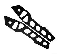 Renfort Pare-Brise Alliage Pour Nmax V1 Argent(DFZJ-005-Black) | Couleur argentée, résistance , design épuré, compatibilité pour nmax V1, duo de supports