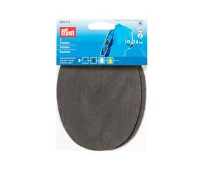 Renfort Thermocollant Imit Daim 10 X 14 Cm Gris Moyen