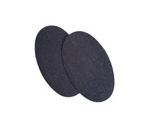 RENFORTS COUDES et GENOUX thermocollant BLEU JEAN FONCÉ - 14 cm x 9,5 cm (2 pièces) Réparation Customisation (renfort bleu jean foncé)