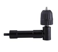 Rengue Adaptateur de Perçage à Angle Droit, Arbre 8 Mm, Mandrin à 90 Degrés | S'adapte aux Embouts de 0,8 à 10 Mm, Corps en Alliage D'aluminium pour Perçage en Espace Restreint, Couple de 25 N.m, 1500