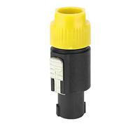 Rengue Connecteur Speakon 4 Broches étanche C-NL4FC pour Câble Audio | 30A RMS, Contacts en Cuivre é, Compatible Câble 6-15mm, Plage -30-80°C