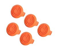 Rengue Couvercle de Capuchon de Bobine de Remplacement, 5 Pièces, adapté aux Tondeuses WA0010 avec Construction en Plastique pour Le Jardin et L'