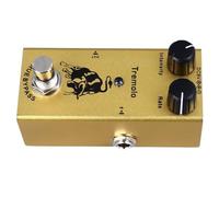 Rengue Pédale D'effet pour Guitare électrique, Mini Pédale en Alliage | Design Compact Portable, S'adapte au Pedalboard, Boutons de Volume et de tonalité Réglables, Circuit Durable, qualité