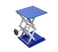 Rengue Plateforme de Laboratoire en Alumine Levage Ciseaux 200x200x340mm | Résistant à L'oxyde D'aluminium, Hauteur Réglable 70-280mm, Levage Stable pour équipement D'expérience en Physique, Chimie,
