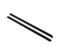 Rengue Porte Fenêtre Joint d'Étanchéité pour Hiace Commuter 2005-2018, | Construction en ABS et Caoutchouc, Remplacements OE 68162-26040 68161-26040, Convient à KDH200 KDH201 KDH202 KDH203 KDH212