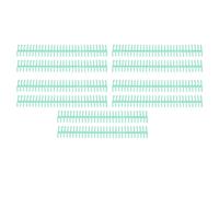 Rengue Spines de Reliure Plastique 19mm 30 Anneaux Capacité 150 Feuilles | Reliure à Peigne Compatible avec Papier A4 B5 A5, Matériau PP, Espacement des Trous de 9,5 Mm, Longueur 28 Cm, pour