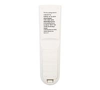 Rengue Télécommande TV Universelle, Remplacement Blanche pour TV LCD LED | Manette de Remplacement Blanche, Design de Prise Compact, Faible Consommation Longue Portée, compatibilité Universelle Stable