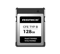 RENICE CFexpress Carte mémoire de type B 128 Go, jusqu'à 1780 Mo/s en lecture, enregistrement vidéo RAW 6K HD, pour photographes, vidéastes