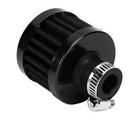 Reniflard D'admission D'air, 13 Mm/0,5 Pouces Mini Filtre D'admission D'air ¨¦vent Reniflard de Carter Accessoire de Voiture Universel(Le noir)