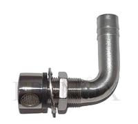 Reniflard Event Carburant 16mm coude 90° INOX 316