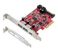 Renkforce 1+4 ports Carte contrôleur USB 3.1 USB 3.1 (2è gén.) PCIe x4