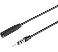 Renkforce 1 m Rallonge d'antenne de voiture DIN 150 Ohm noir RF-5087926