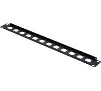 Renkforce 12 ports Armoire de serveur 19 483 mm (19) 1 UH noir