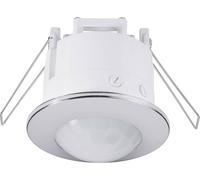Renkforce 1289331 plafond, encastré Détecteur de mouvements PIR 360 ° relais chrome IP20