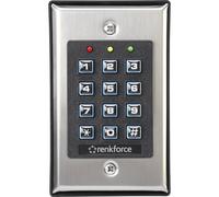 Renkforce 1582597 Serrure à code montage apparent (en saillie) avec clavier éclairé