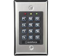Renkforce Serrure à code 1582597 – montage apparent (en saillie) – clavier éclairé