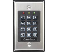 Renkforce 1582597 Serrure à code montage apparent (en saillie) avec clavier éclairé