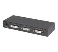 Renkforce Répartiteur DVI 2 ports compatible Ultra HD 3840×2160 – Noir