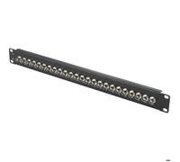 Renkforce 24 ports Panneau de brassage BNC 483 mm (19) 1 UH équipé
