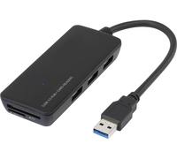 Conrad RF-4027443 lecteur de carte mémoire USB 3.2 Gen 1 (3.1 Gen 1) Noir