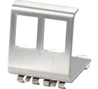 Renkforce adaptateur pour rail DIN 2x blanc, acier inoxydable