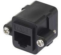 Renkforce Adaptateur réseau RJ45 Cat 6 [1 x Prise RJ45 - 1 x Prise RJ45] Noir