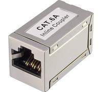 Adaptateur réseau informatique Renkforce RJ45 CAT 6a [1x RJ45 femelle - 1x RJ45 femelle] blanc