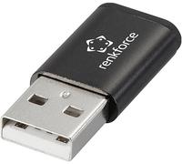 Renkforce bloqueur de données USB Adaptateur [1x USB-A mâle - 1x USB-C® femelle] RF-6615904