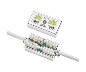 RENKFORCE Boîtier de Connexion Toolless Adapté pour: Cat 6 Argenté RF-4452186