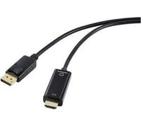 Renkforce Câble adaptateur DisplayPort / HDMI Câble mâle Adaptateur mâle 4 PIÈCES