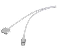 Renkforce Câble de charge USB USB-C®, Magsafe 3 1.00 m blanc connecteur magnétique RF-6437914