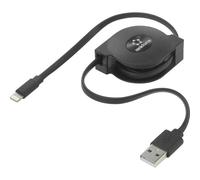Renkforce Câble USB USB 2.0 USB-A mâle, Connecteur Lightning 0.80 m noir