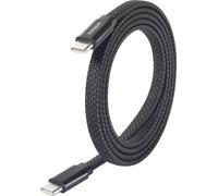 Renkforce Câble USB USB 2.0 USB-C® mâle, USB-C® mâle 1.50 m noir avec enroulement magnétique RF-6871990