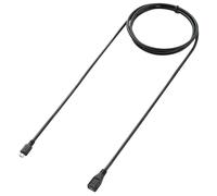 Renkforce Câble USB USB 2.0 USB-Micro-B mâle, USB-Micro-B femelle 1.80 m noir contacts dorés RF-5046550