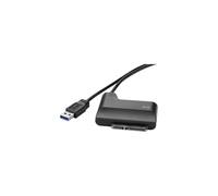 Adaptateur disque dur/SSD Renkforce [1x USB 3.0 mâle type A - 1x SATA mâle 7+15 pôles] contacts dorés