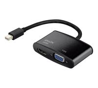 renkforce - Convertisseur vidéo - Mini DisplayPort - HDMI, VGA - noir