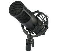 Renkforce CU-4 Micro de studio USB Type de transmission (détails):filaire avec câble, avec coffret, avec filtre anti-pop USB