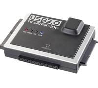 Renkforce disque dur Adaptateur [1x USB 3.0 mâle type A - 1x IDE femelle 40 pôles, IDE femelle 44 pôles, SATA mâle 7+15 pôles] 1.20 m