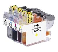 Renkforce Encre remplace Brother LC-3211BK, LC-3211C, LC-3211M, LC-3211Y