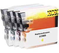 Renkforce Encre remplace Brother LC-985BK, LC-985C, LC-985M, LC-985Y compatible pack bundle noir, cyan, magenta, jaune RF-5718884